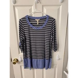 Matlida Jane Womens 3/4 sleeve Top Size M